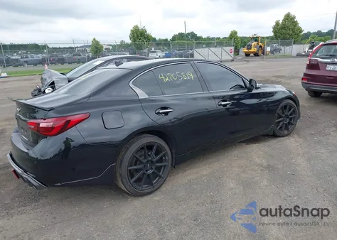 2023 Infiniti Q50 Sensory Awd z USA, uszkodzony, nr VIN JN1EV7CR0PM540657